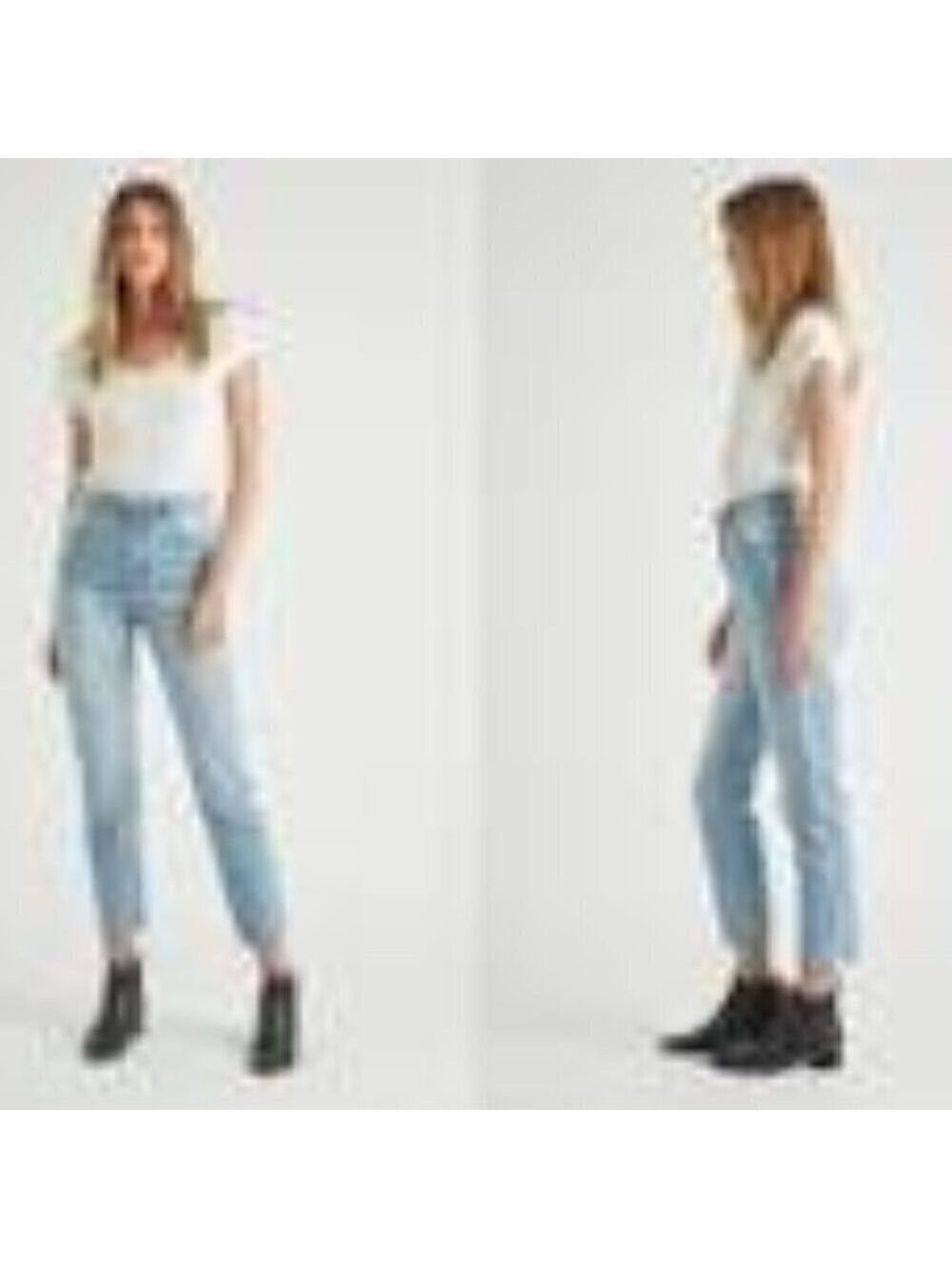 ROLLAS's Duster in G'DAY MATE High Rise  medium wash size 25